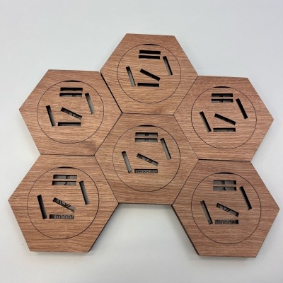 PRIME - Porta-Medalhas Modular Hexagonal