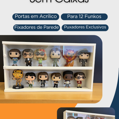 Expositor para Funko Pops - Modelo 12F2