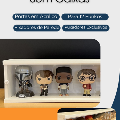 Expositor para Funko Pops - Modelo 12F