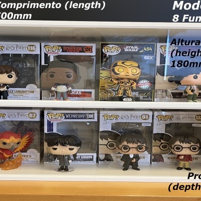 Expositor para Funko Pops - Modelo 8FB2