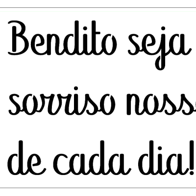 Stencil para Números e Texto Stencil para Números e Texto