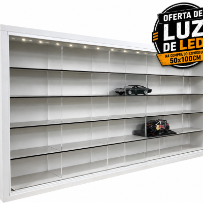 Expositor BOX - Escalas  1/32 e 1/43 com base