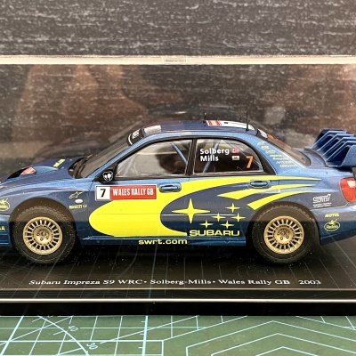 Tampas Coleção Carros de Rali - 1/24 - SALVAT