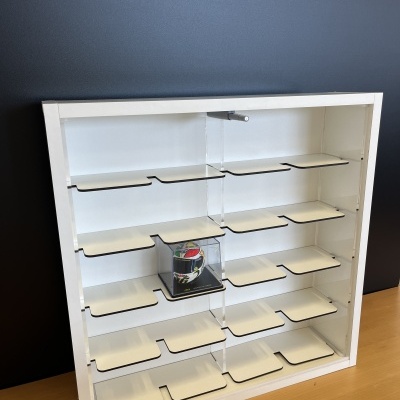 Expositor GRID - Capacetes MotoGP-  Branco - OUTLET