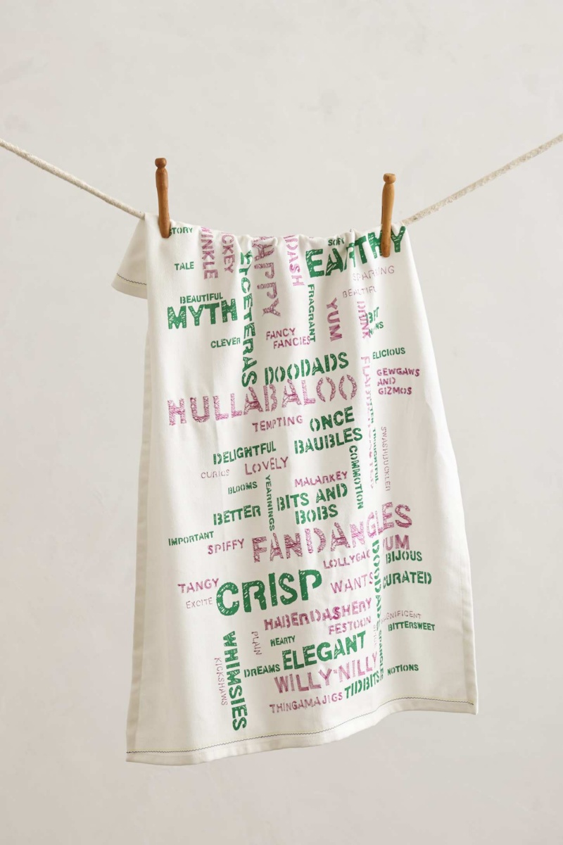 Wordsmith Tea Towel