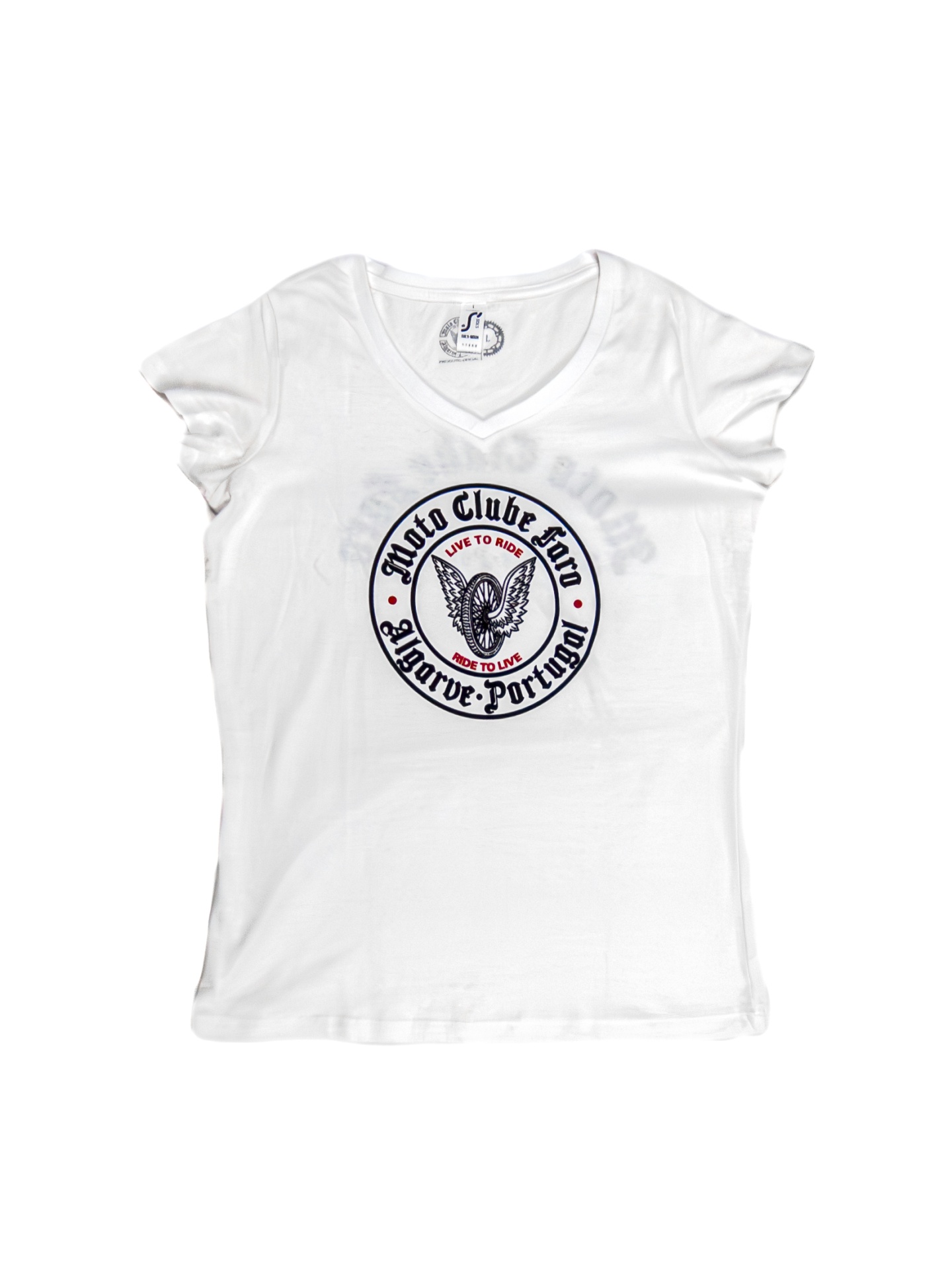 T-shirt MCF Senhora | Moto Clube Faro T-shirt MCF Senhora | Moto Clube Faro