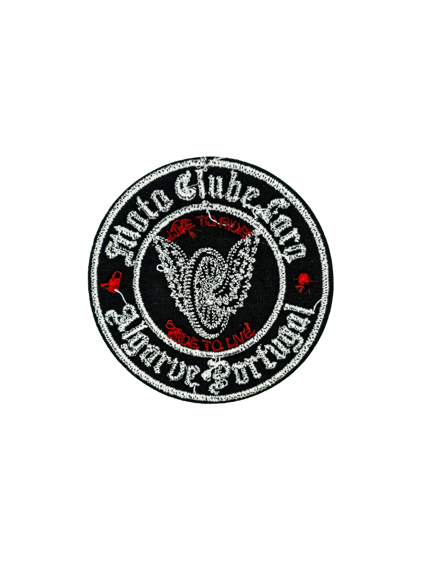 Bordado Oficial Redondo | Moto Clube Faro Bordado Oficial Redondo | Moto Clube Faro
