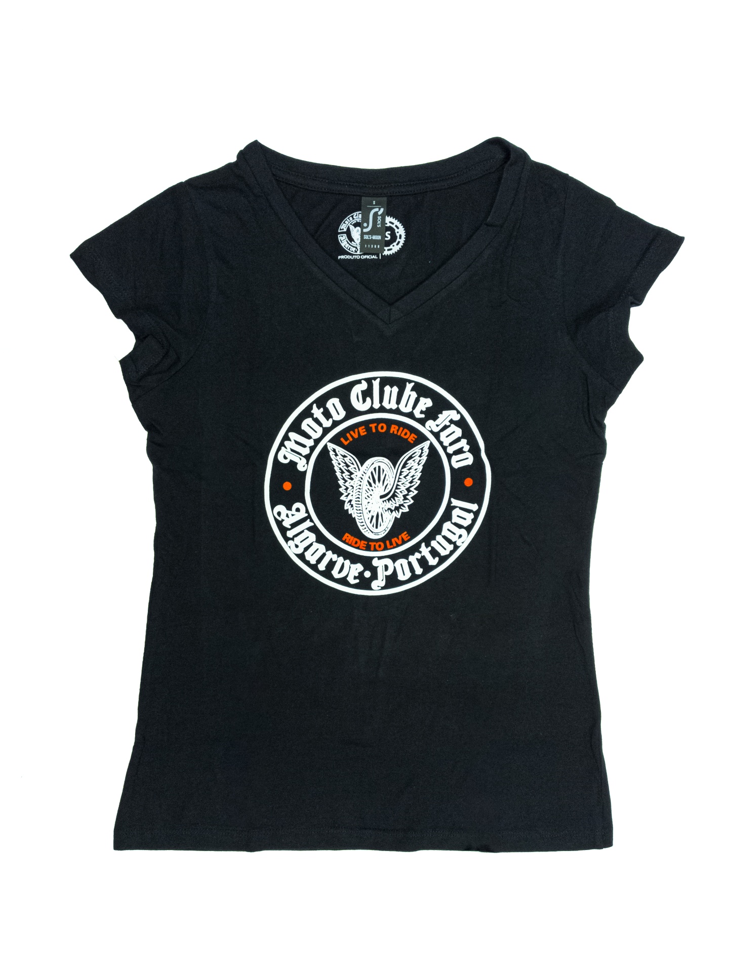 T-shirt MCF Senhora | Moto Clube Faro T-shirt MCF Senhora | Moto Clube Faro