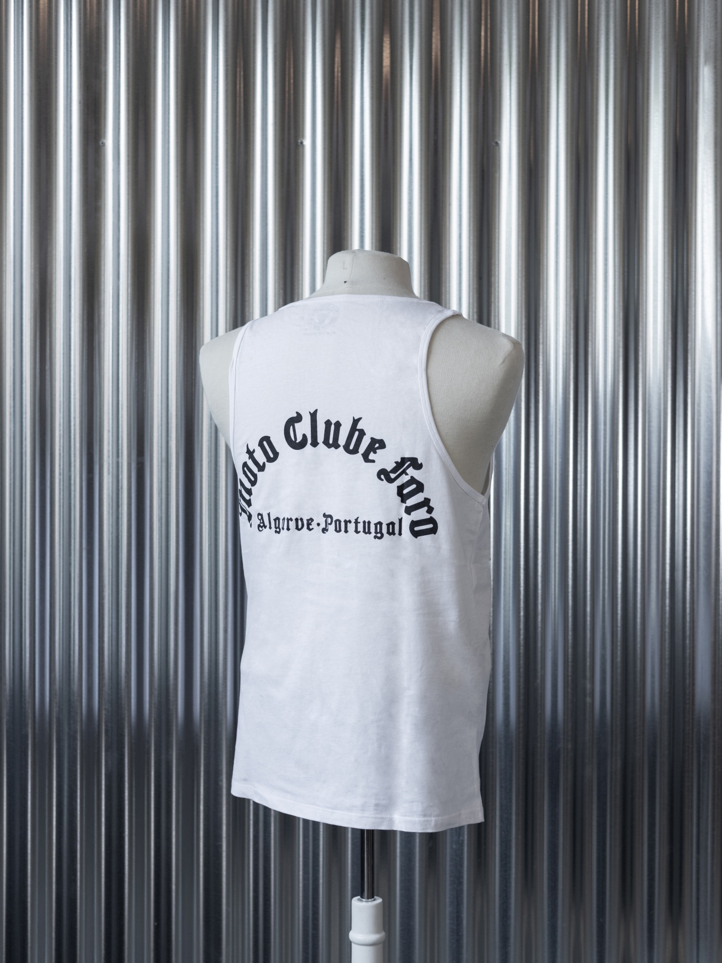 Singlete oficial MCF Branca | Moto Clube Faro Singlete oficial MCF Branca | Moto Clube Faro