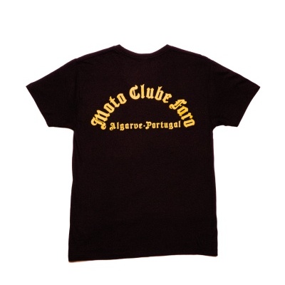 T-shirt Oficial Símbolo Dourado | Moto Clube Faro