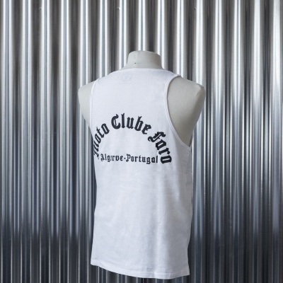 Singlete oficial MCF Branca | Moto Clube Faro Singlete oficial MCF Branca | Moto Clube Faro