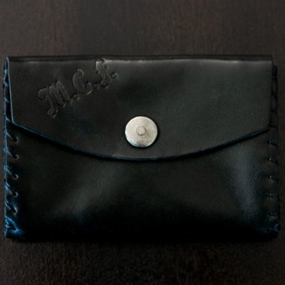 Carteira Pele com 3 divisórias