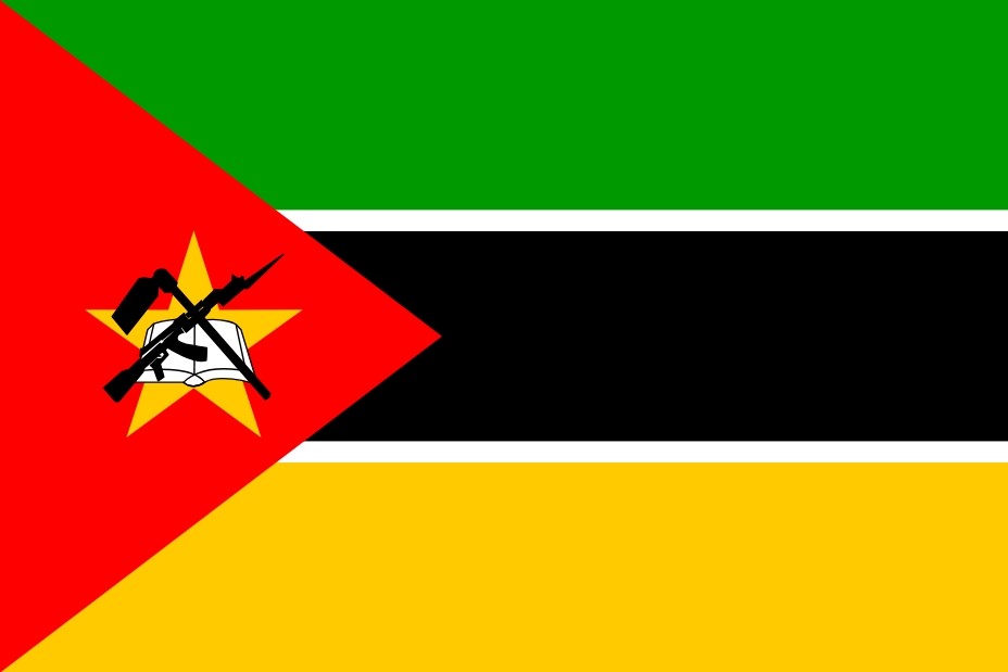 Bandeira Mo&ccedil;ambique