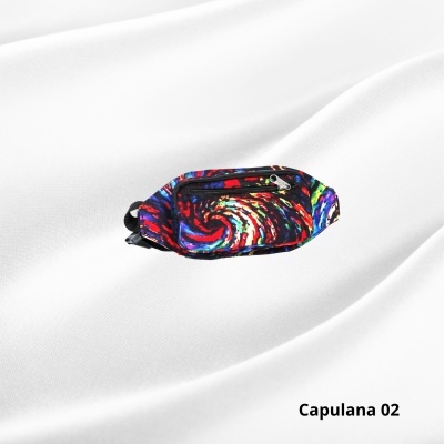 Pochette cintura em Capulana Modern Afro