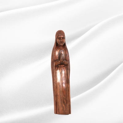 Nossa Senhora de pé em Sândalo Méd.