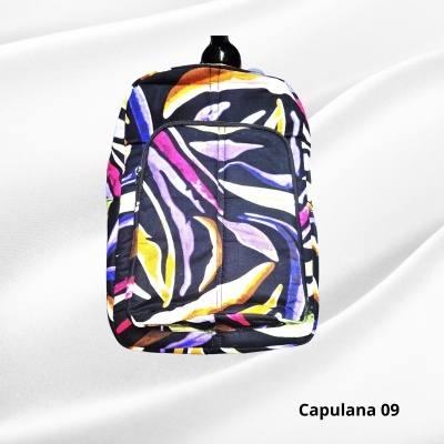 Mochila em Capulana Modern Afro