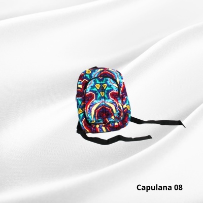 Mochila em Capulana Modern Afro