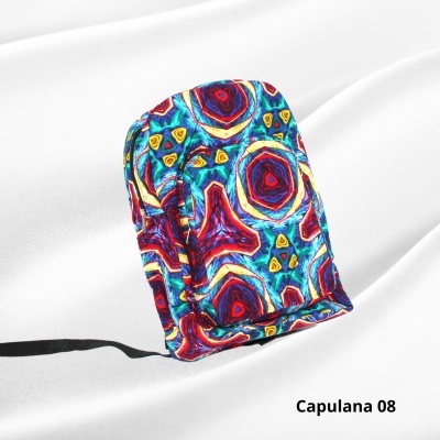 Mochila em Capulana Modern Afro