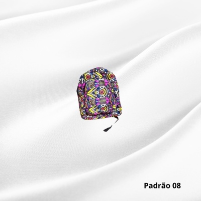 Mochila em Capulana Classic Afro