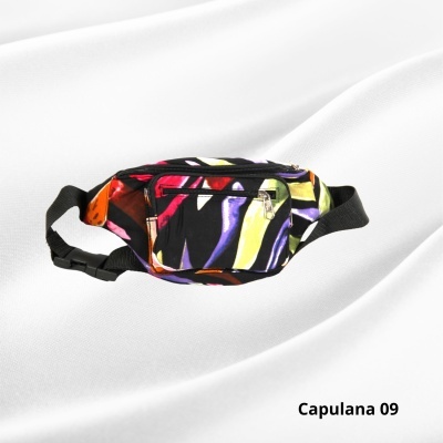 Pochette cintura em Capulana Modern Afro