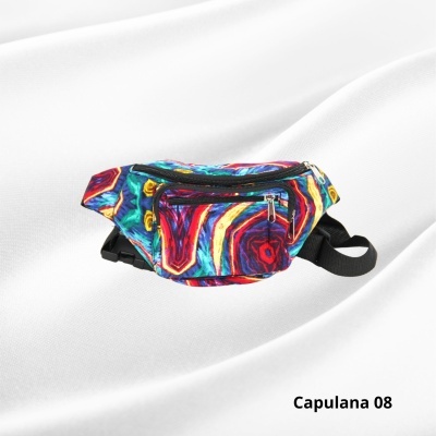 Pochette cintura em Capulana Modern Afro