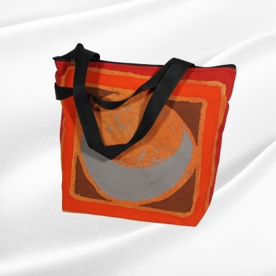 Bolsa de Senhora em batik decorativo