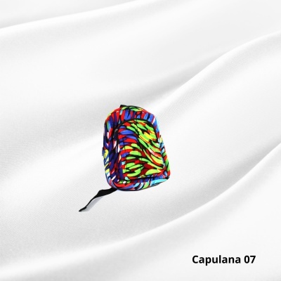 Mochila em Capulana Modern Afro
