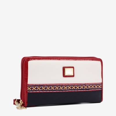 Carteira Twist Multi-Azul