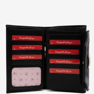 Carteira Craft Branco-Preto