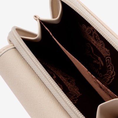 Carteira La Vie Bege