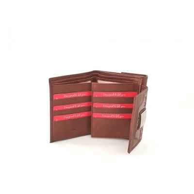 Carteira Pequena Cavalo Lusitano Camel