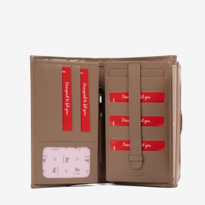 Carteira Twist Multi-Vermelha