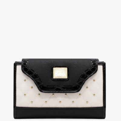 Carteira Craft Branco-Preto