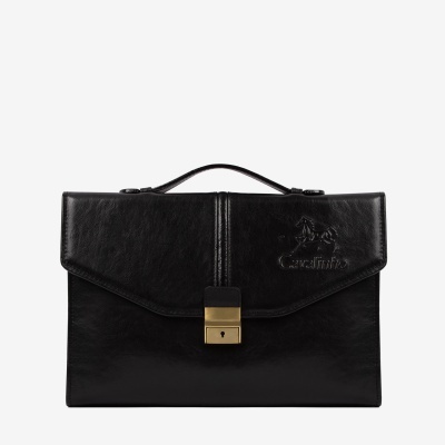 Pastas de Documentos Gentleman Preto