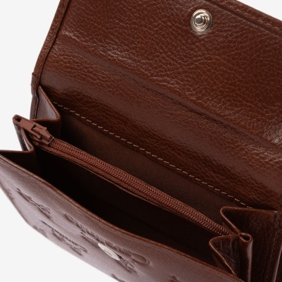 Carteira Pequena Cavalo Lusitano Camel