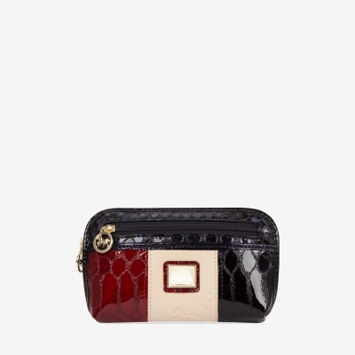 Bolsa Cosméticos Honor Azul-Vermelho