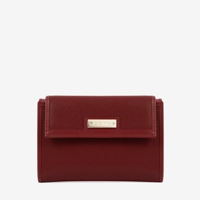 Carteira "La Vie" Bordô