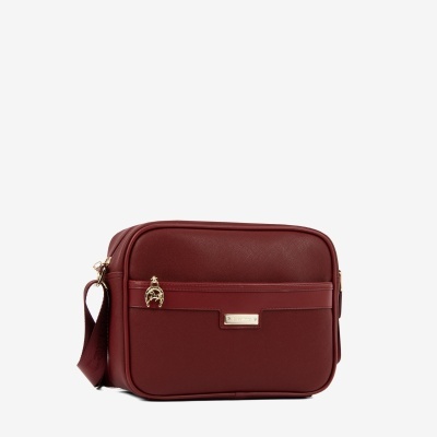 Mala de Tiracolo "La Vie" Bordô