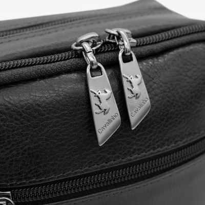 Bolsa Tiracolo  Gentleman Preto - Cavalinho