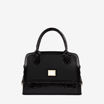 Mala de Mão Cherry Blossom Preto