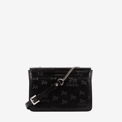 Mala de Tiracolo Cavalo Lusitano Preto