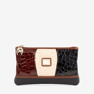 Bolsa Cosméticos Essência Azul-Camel