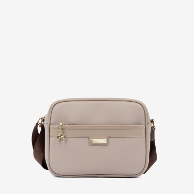 Mala de Tiracolo "La Vie" Cinza