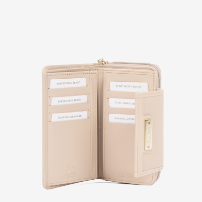 Carteira La Vie Bege
