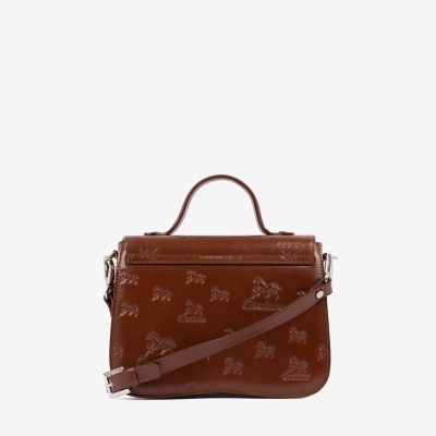 Mala de Mão Cavalo Lusitano Camel