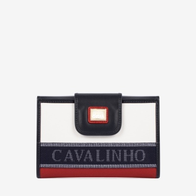 Carteira Only By Cavalinho Azul-Vermelho