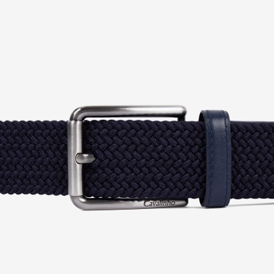 Cinto Clássico Gentleman Azul 532 - Cavalinho