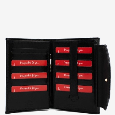 Carteira Craft Branco-Preto