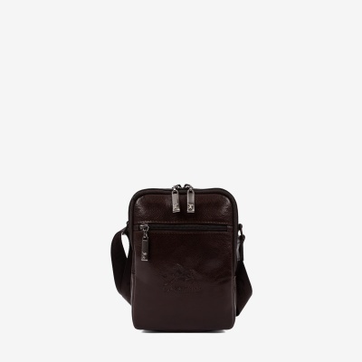 Bolsa Tiracolo Gentleman Castanho