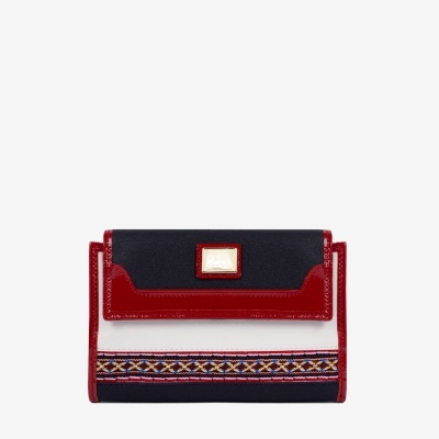 Carteira Twist Multi-Azul